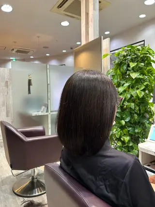 ミディアム カラー Breath by first 富谷【ブレス バイ ファースト 富谷】所属・田口 舞衣のヘアスタイル