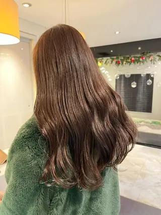 ロング カラー 多河 遥のヘアスタイル