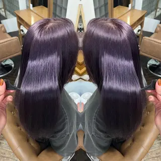 ロング カラー レイヤー/ボブ/ ミニボブ/AOIのヘアスタイル