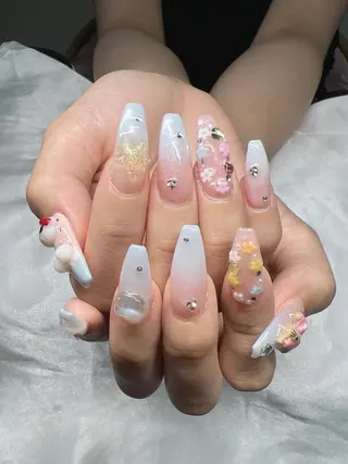 ネイル Lee Nails チップ長さだし専門店のネイルデザイン