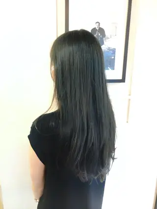 セミロング カラー 🌿ダブルカラー/ 明大前/中村渓太のヘアスタイル