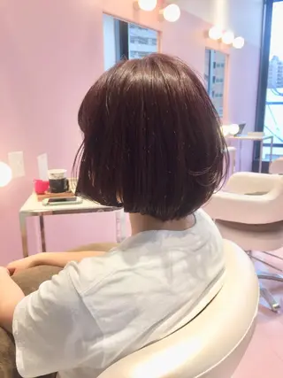 ショート 所渉/韓国レイヤー /ウルフカットのヘアスタイル