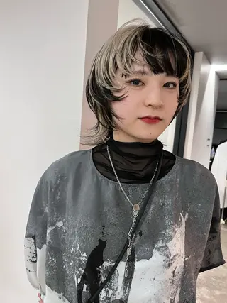 ミディアム heir studio Baretta所属・山本 銀次郎のヘアスタイル