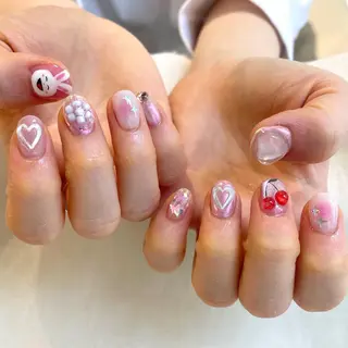 ネイル 新井 ひなののネイルデザイン