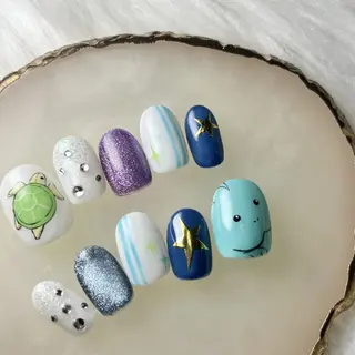 ネイル 【Yappy🌈】 💖P-tanaのネイルデザイン