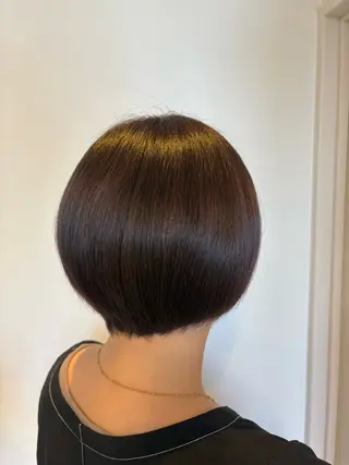 ショート 田中 希のヘアスタイル