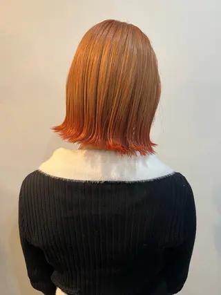 ショート 透明感カラー🫧 高田李胡のヘアスタイル