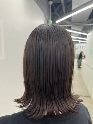 ミディアム Dulce oro所属・モデル募集/円山/ 暖色/yurinaのヘアスタイル