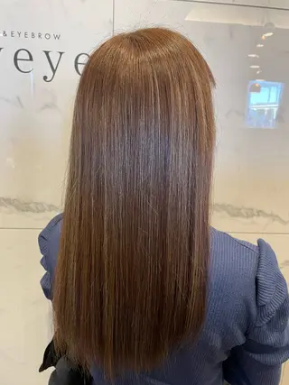 カラー 岡村 真子のヘアスタイル