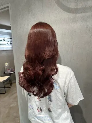 パーマ 本場韓国ヘア特化 아이비/Aibiのヘアスタイル