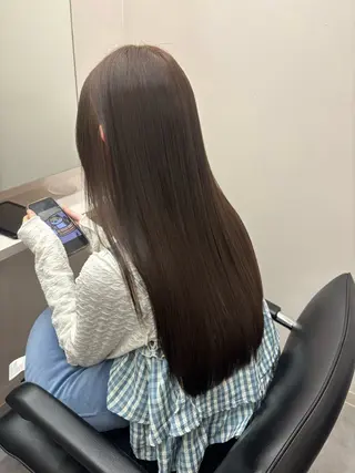 ロング とき/髪質改善/透明 感カラー☘️のヘアスタイル