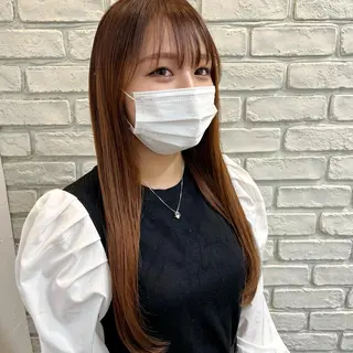 ロング カラー SOYON 🤍CHIZU🤍.のヘアスタイル