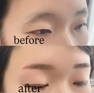 アイブロウ RELAIR h所属・代々木❤︎まつぱ❤︎ フラット❤︎眉毛の眉毛・アイブロウイメージ