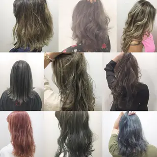 ミディアム カラー JILBLAN京都 ショート/ハイライトのヘアスタイル