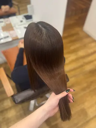 ロング 髪質改善/縮毛矯正 kyoka🤖のヘアスタイル