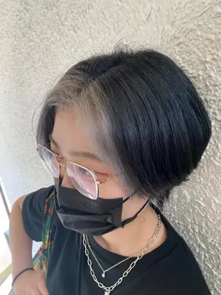 ショート カラー niconail 千歳烏山店所属・niconail 🧣ayu 📍烏山のネイルデザイン