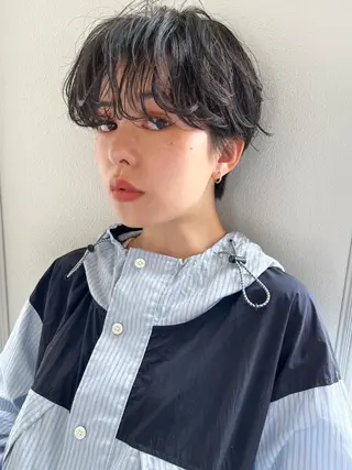 ショート 銀座 ショートヘア Nakasanのヘアスタイル