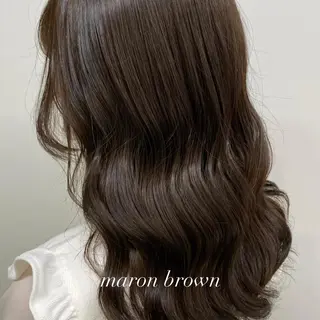 カラー トレンドカラー MAHOのヘアスタイル