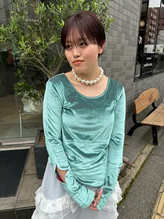 ショート (h)wim ウィムのヘアスタイル