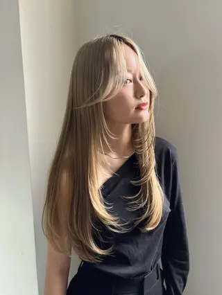 ロング k-two ウエダカナミ🎀のヘアスタイル