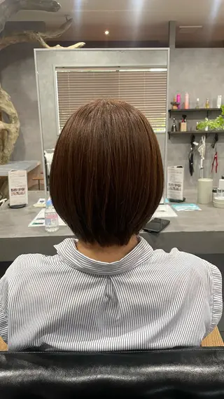 ショート 白髪ケア  BAUM まやのヘアスタイル
