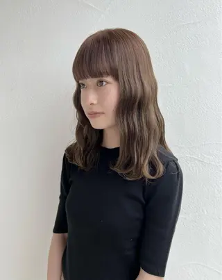 セミロング Strawberry所属・原田 志保のヘアスタイル