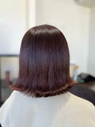 ミディアム カラー 中川 友貴のヘアスタイル