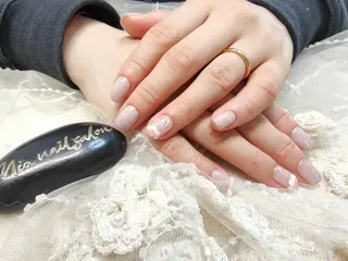 ショート ネイル Mia 自宅ネイルサロンのネイルデザイン