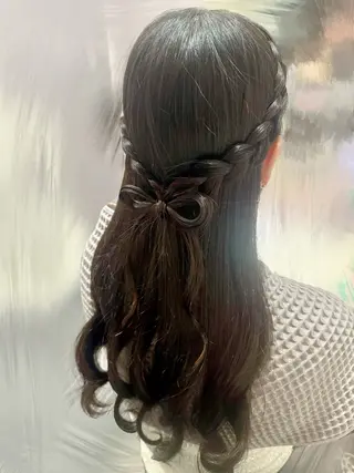 ロング ヘアアレンジ RICO /ヘアセット・まつげのヘアスタイル