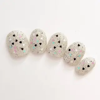 ネイル いちごパフェ ゆいのネイルデザイン