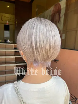 ショート カラー Che'ri所属・海外レイヤー/ レイヤーカット/和田のヘアスタイル