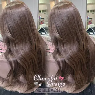 ロング カラー 新宿/透明感カラー /韓国ヘアKANA♡のヘアスタイル