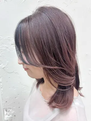 横浜🎀ツヤカラー/ 髪質改善/みさき🐱のヘアスタイル