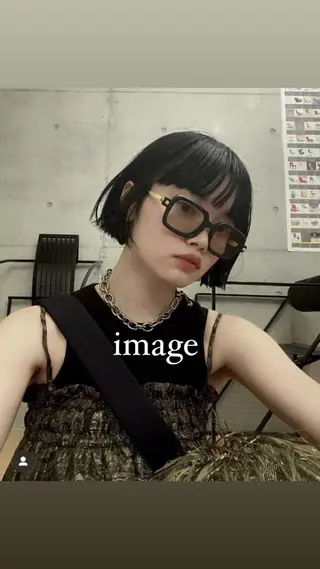 ショート ヘアアレンジ ねいるとあいの店キュプレ橘通店所属・harua キュプレ/アイリストのマツエク・マツパデザイン