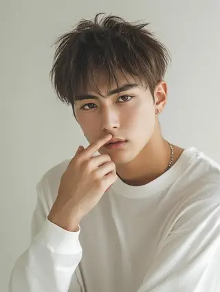 ショート メンズ 中本 竜聖のヘアスタイル