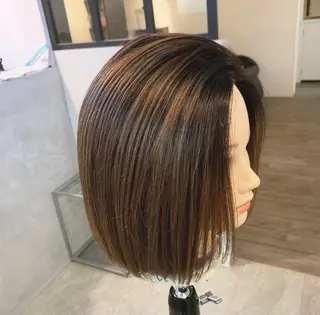 ミディアム カラー ギャルの革命児 秀斗のヘアスタイル