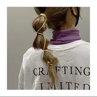 カラー ヘアアレンジ 自信が持てるお目元に 🪽✨moemiのマツエク・マツパデザイン