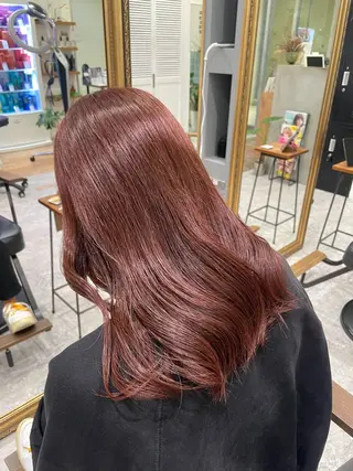 ロング カラー 透明感イルミナカラー ／寒色/MOMOKAのヘアスタイル