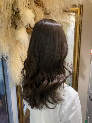 ロング カラー 透明感カラー/韓国 ヘア🩶yuri🩵のヘアスタイル