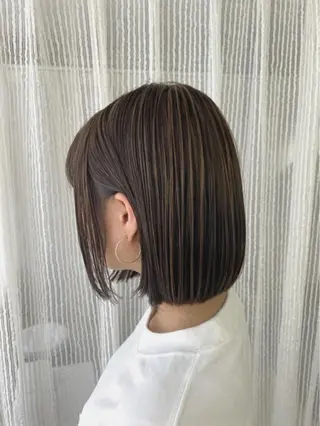 ミディアム カラー 美容室 ソンリエのヘアスタイル