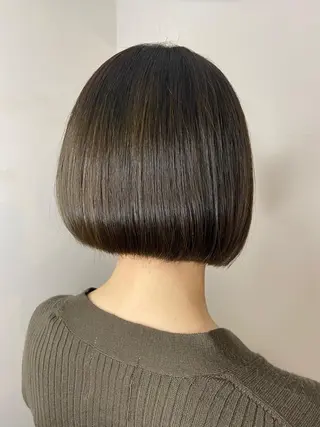 ミディアム ayumi🦖/ 似合わせカラー🤎のヘアスタイル