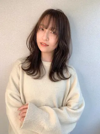 セミロング カラー ELTE表参道所属・✨上品レディーなヘア スタイルへ✨髙木諒也のヘアスタイル