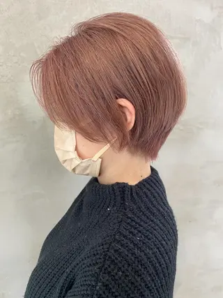 ショート カラー 🫧透明感カラー🫧 OIKAWAのヘアスタイル