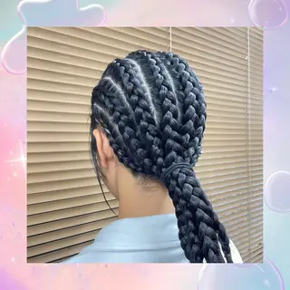 ロング ヘアアレンジ キッズ レオン所属・本橋 琴実のヘアスタイル