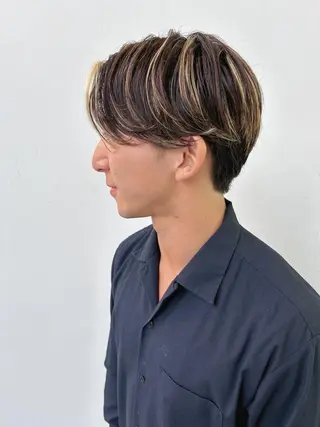 ショート カラー メンズ 【代表】 たき〜のヘアスタイル
