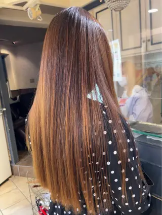 ロング 表参道/ハイライト /tsumugiのヘアスタイル