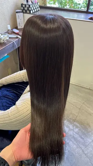 ロング カラー 田中 鈴乃のヘアスタイル