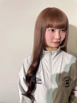 カラー La fith hair ray 札幌店所属・顔まわり/W カラー/リョウのヘアスタイル