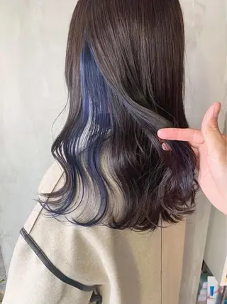 セミロング カラー Life salon SAKURAのヘアスタイル