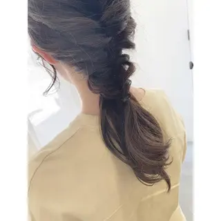ロング カラー fio マナミのヘアスタイル